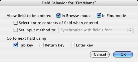 field behaviopr